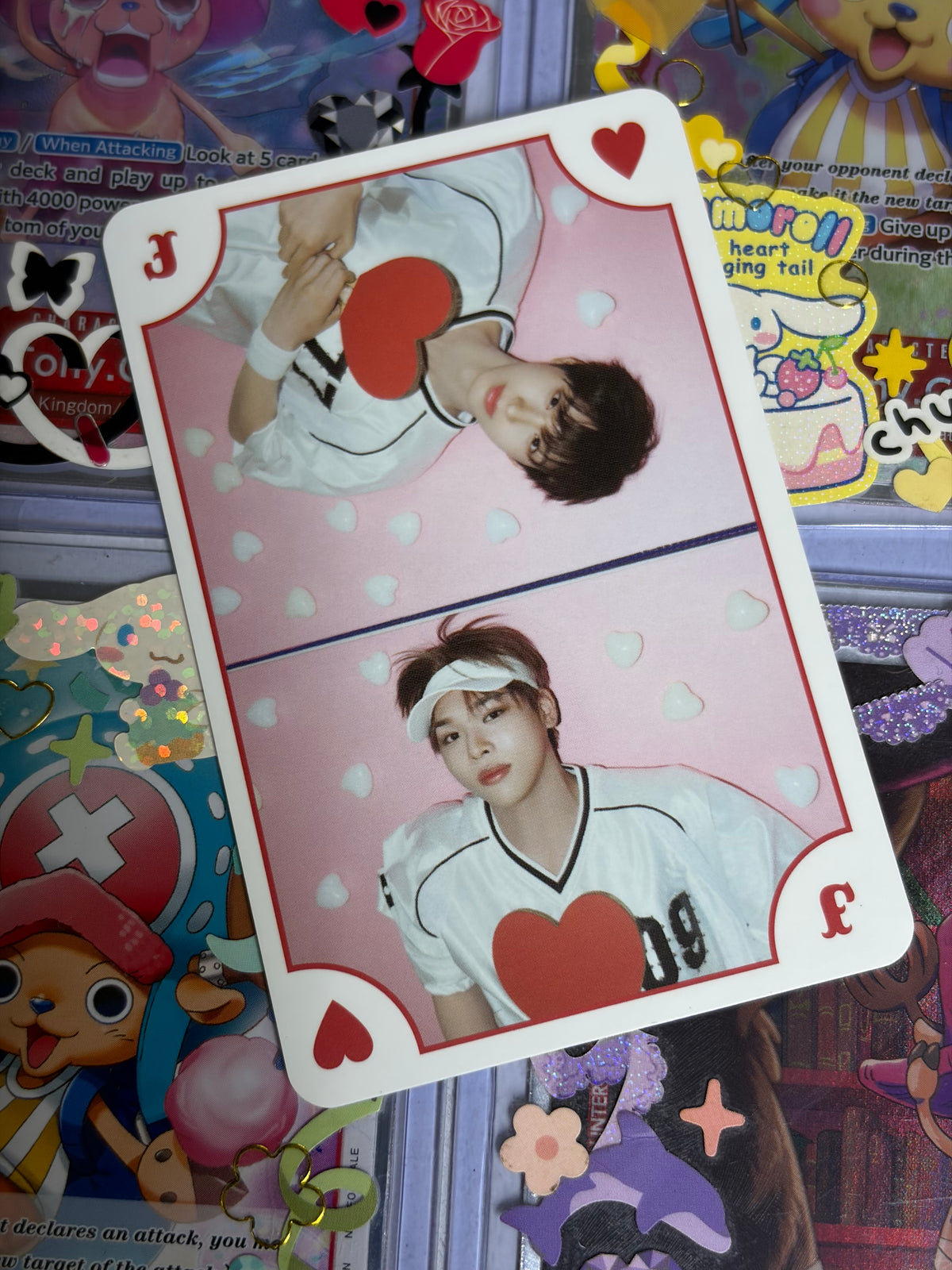 Kickflip My First Flip ver White Playing card