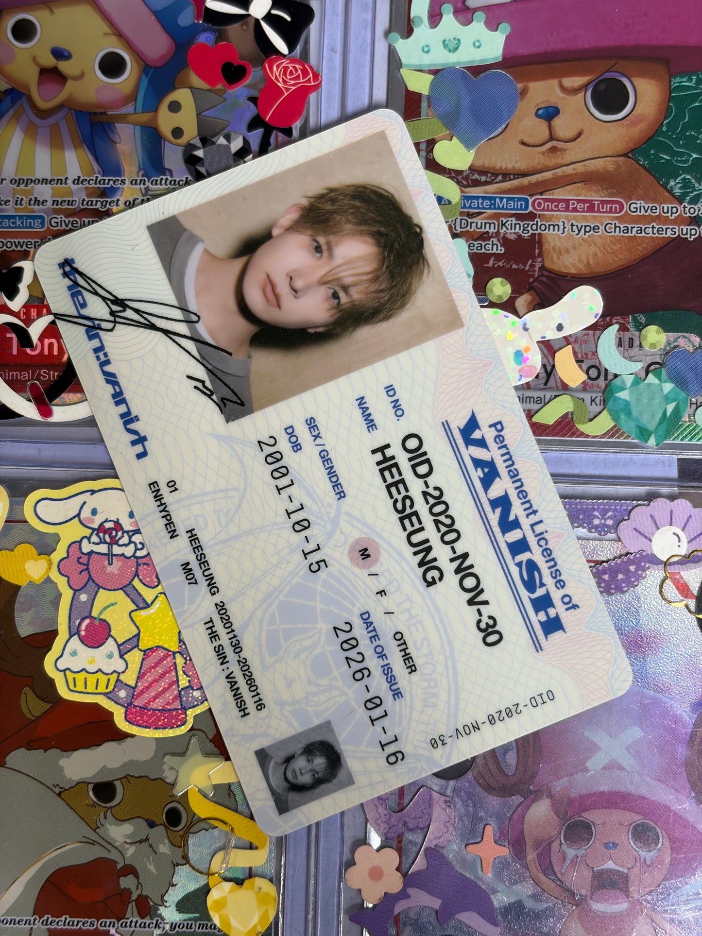Heeseung The Sin : Vanish ver Fugitive ID