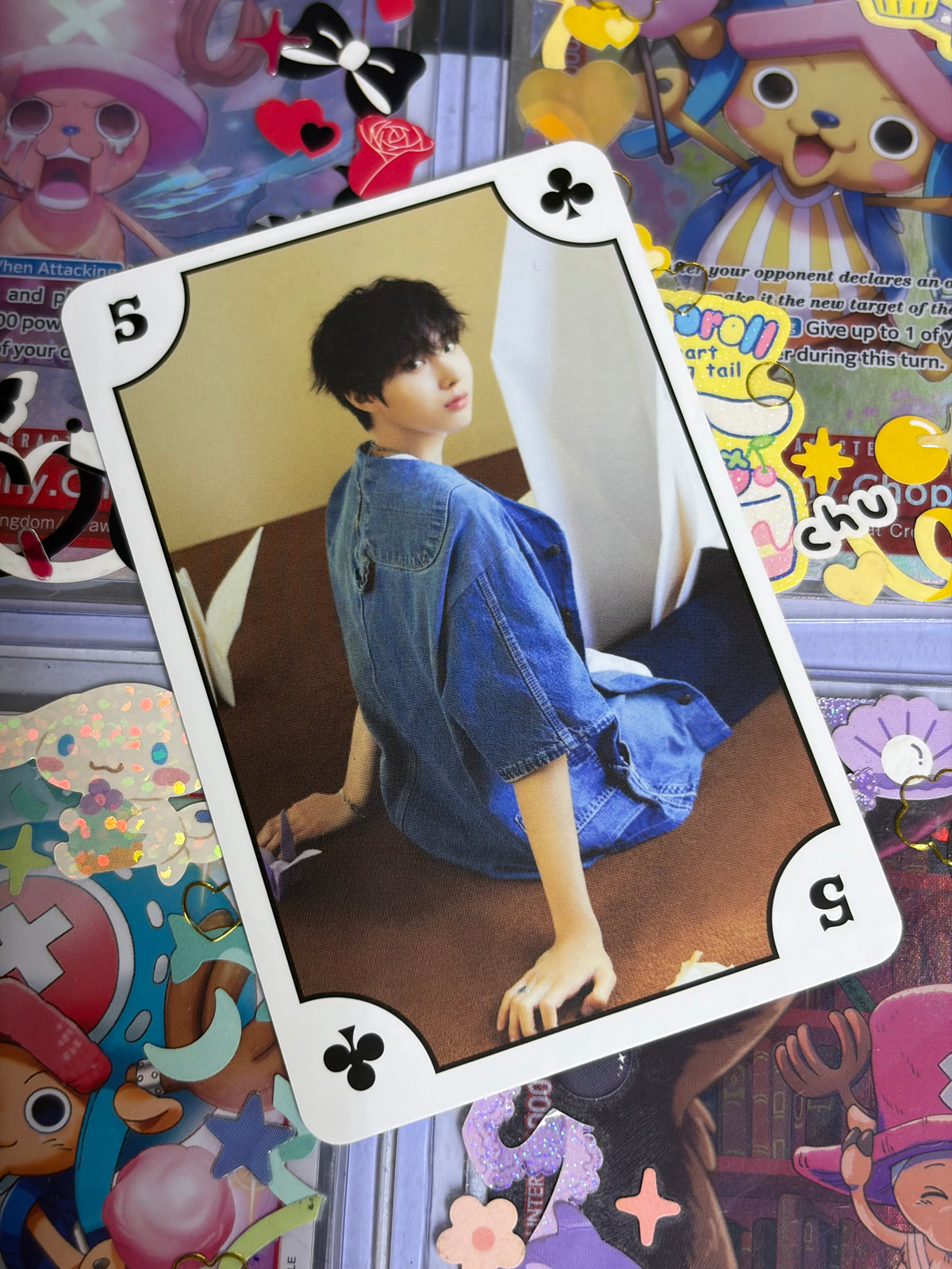 Juwang My First Flip ver Black Playing card