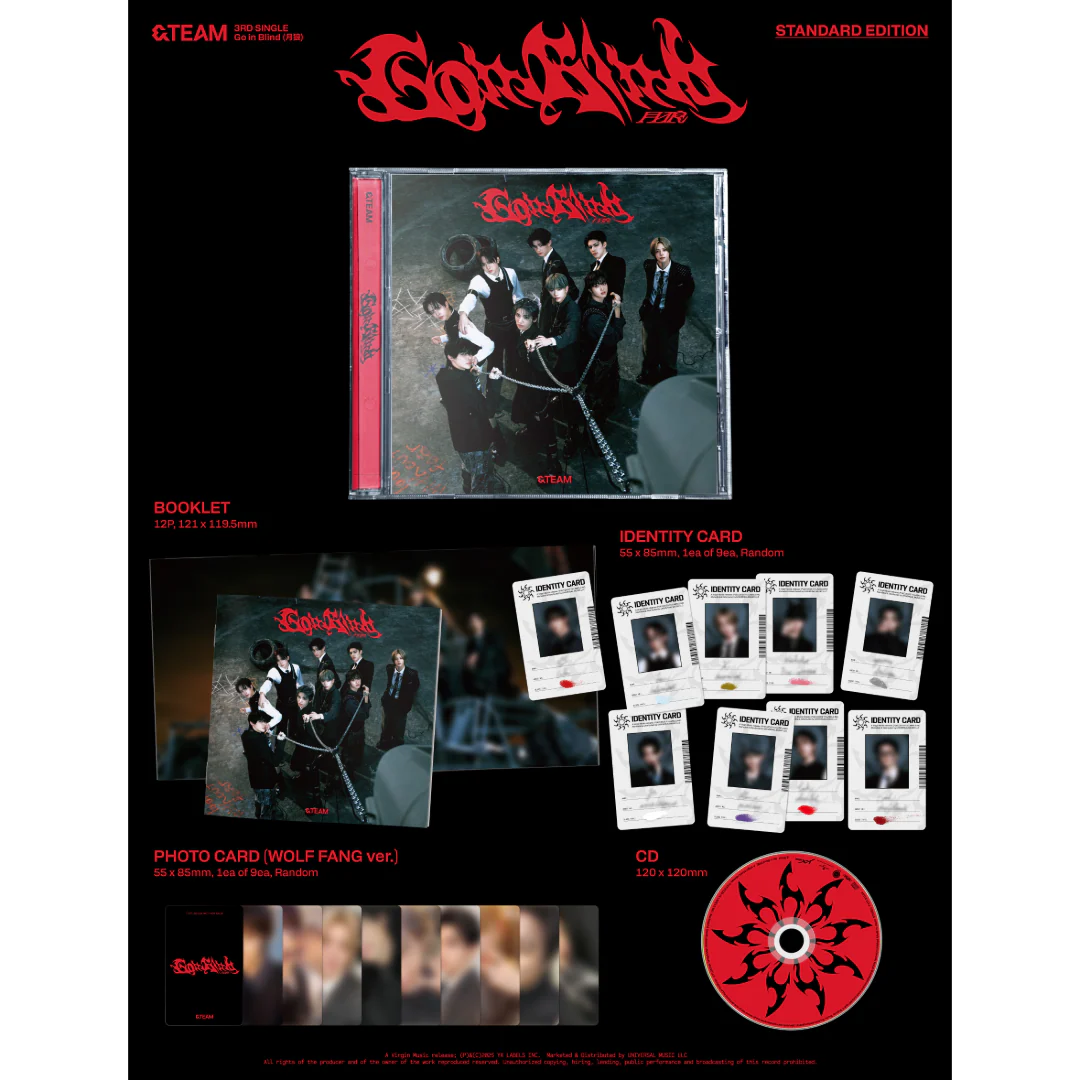 &TEAM - Go In Blind Albumes SELLADOS