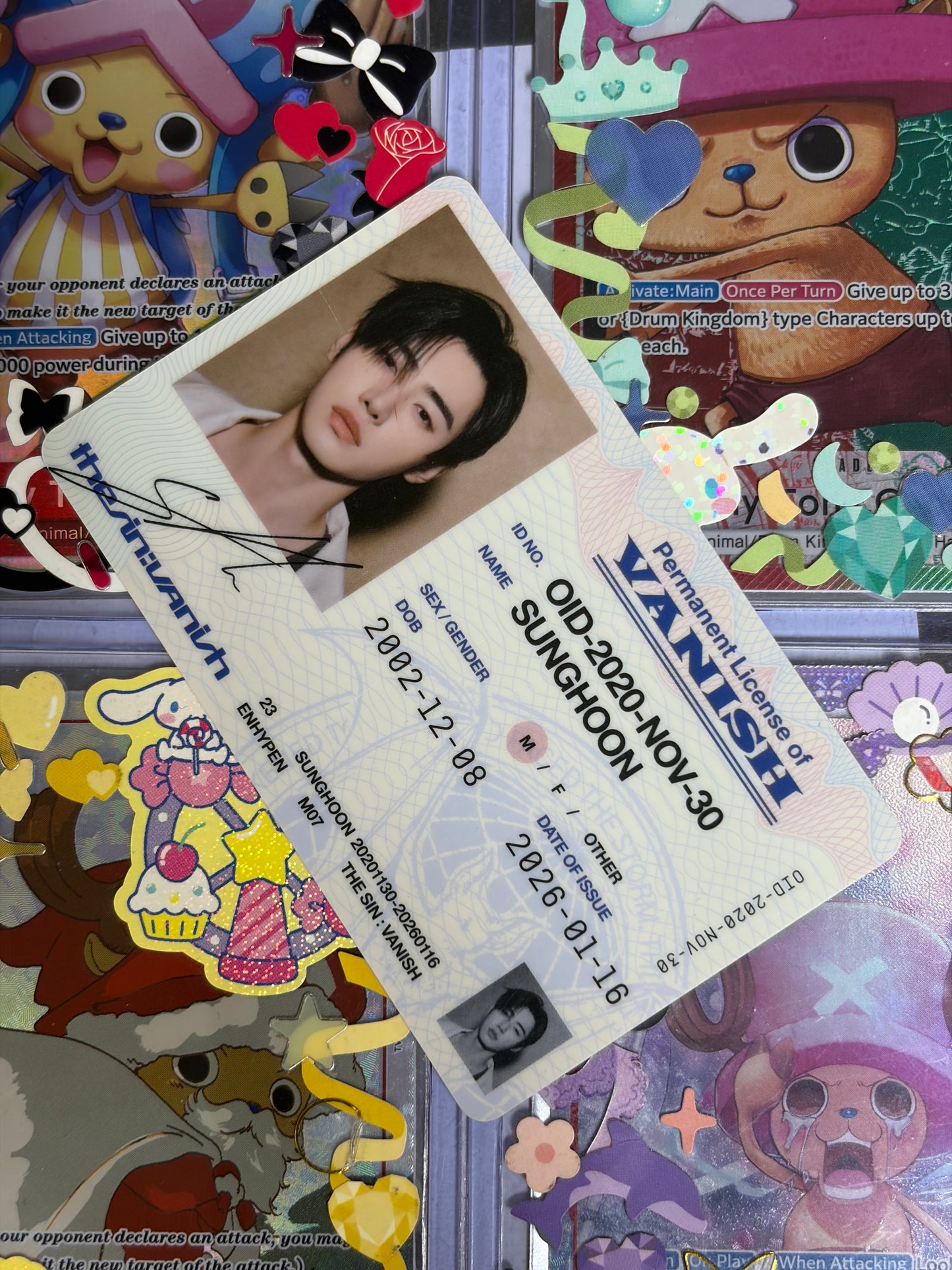 Sunghoon The Sin : Vanish ver Fugitive ID