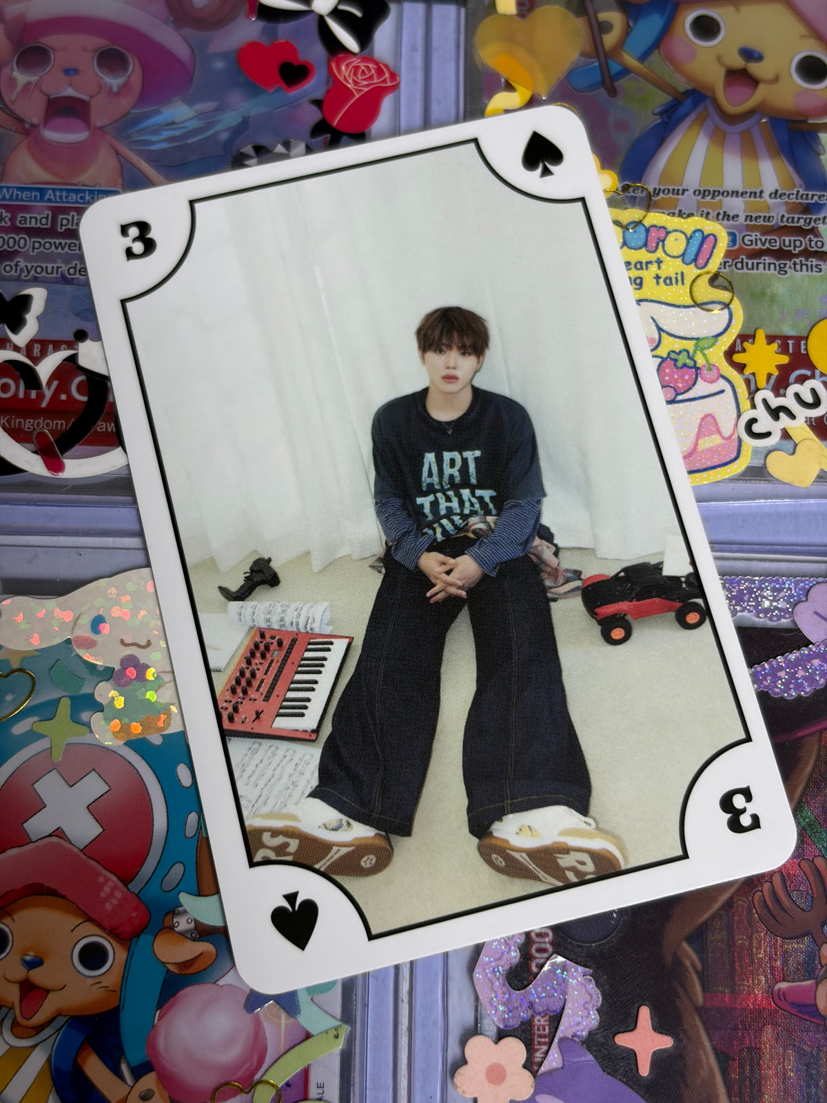 Amaru My First Flip ver Black Playing card