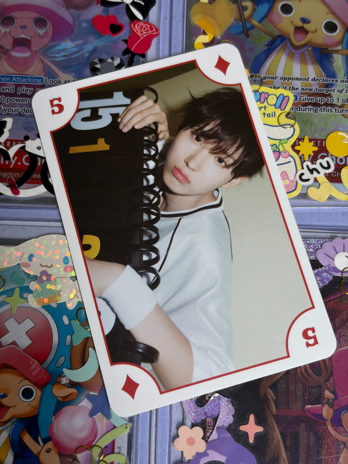 Juwang My First Flip ver White Playing card