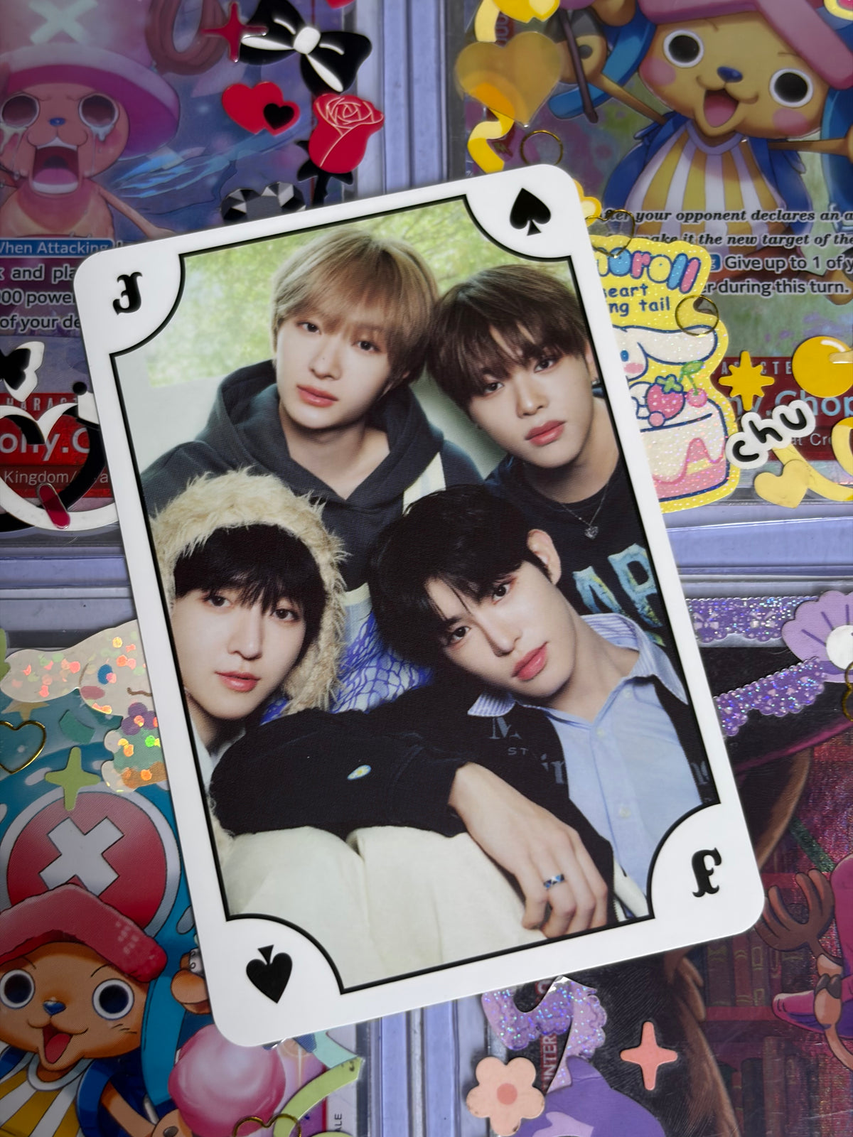Kickflip My First Flip ver Black Playing card