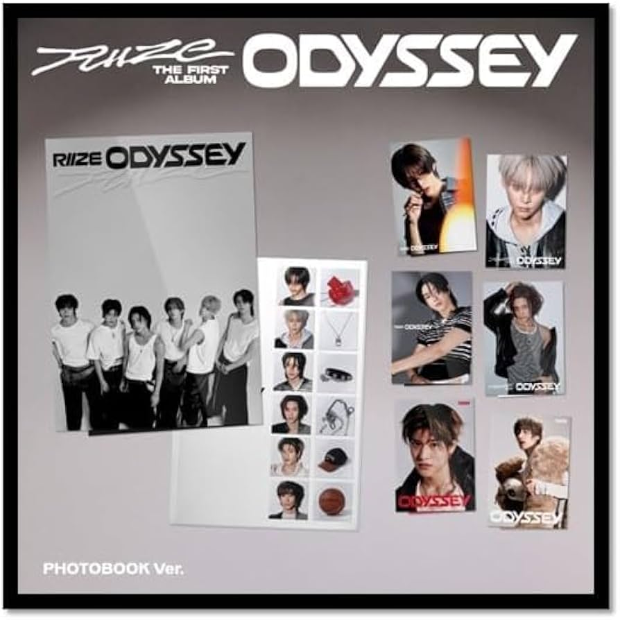 Riize Odyssey Album Sellado Miembro a elegir