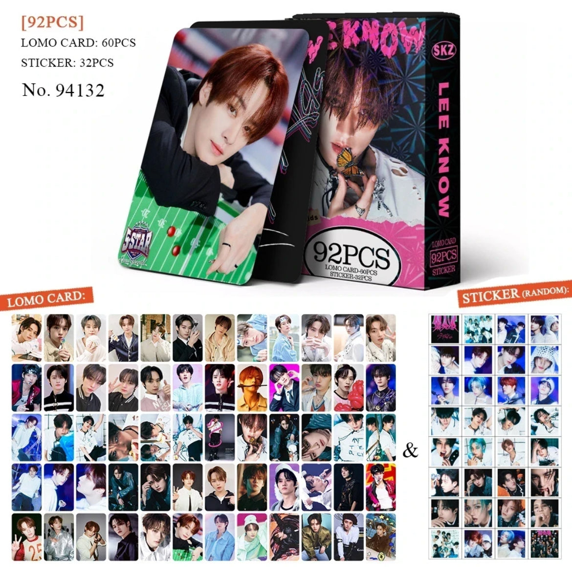 Lee Know Lomocards