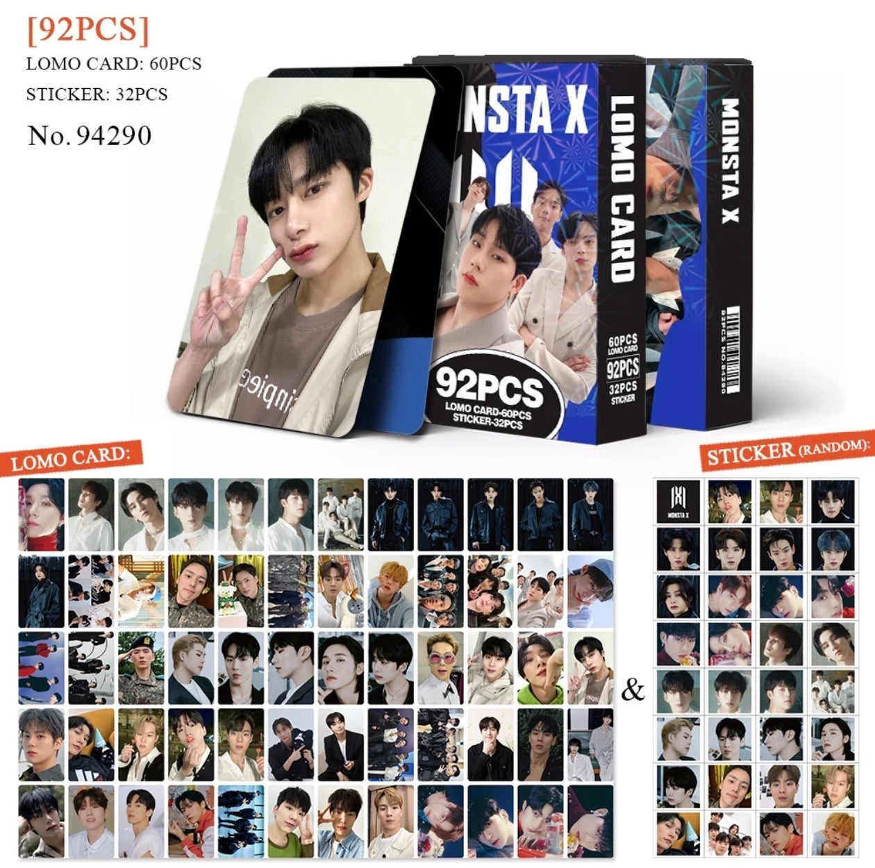 Monsta X Lomocards