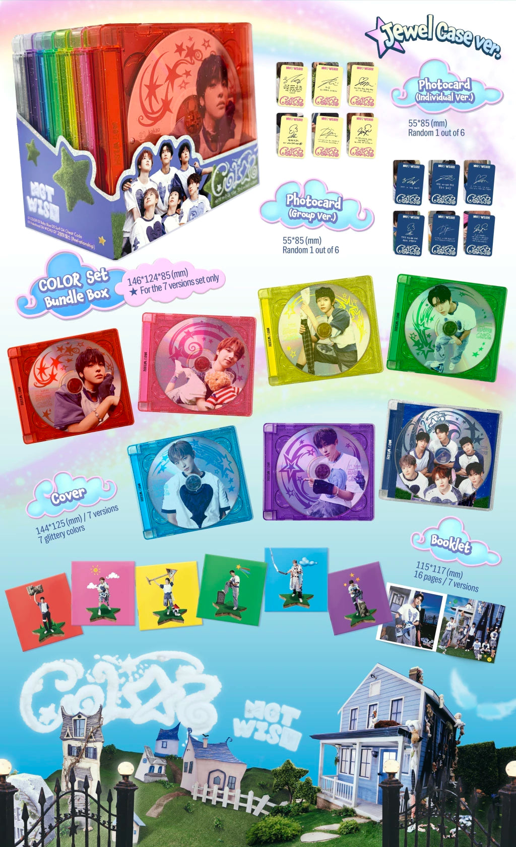 NCT WISH - 3rd Mini Album Color Jewel ver
