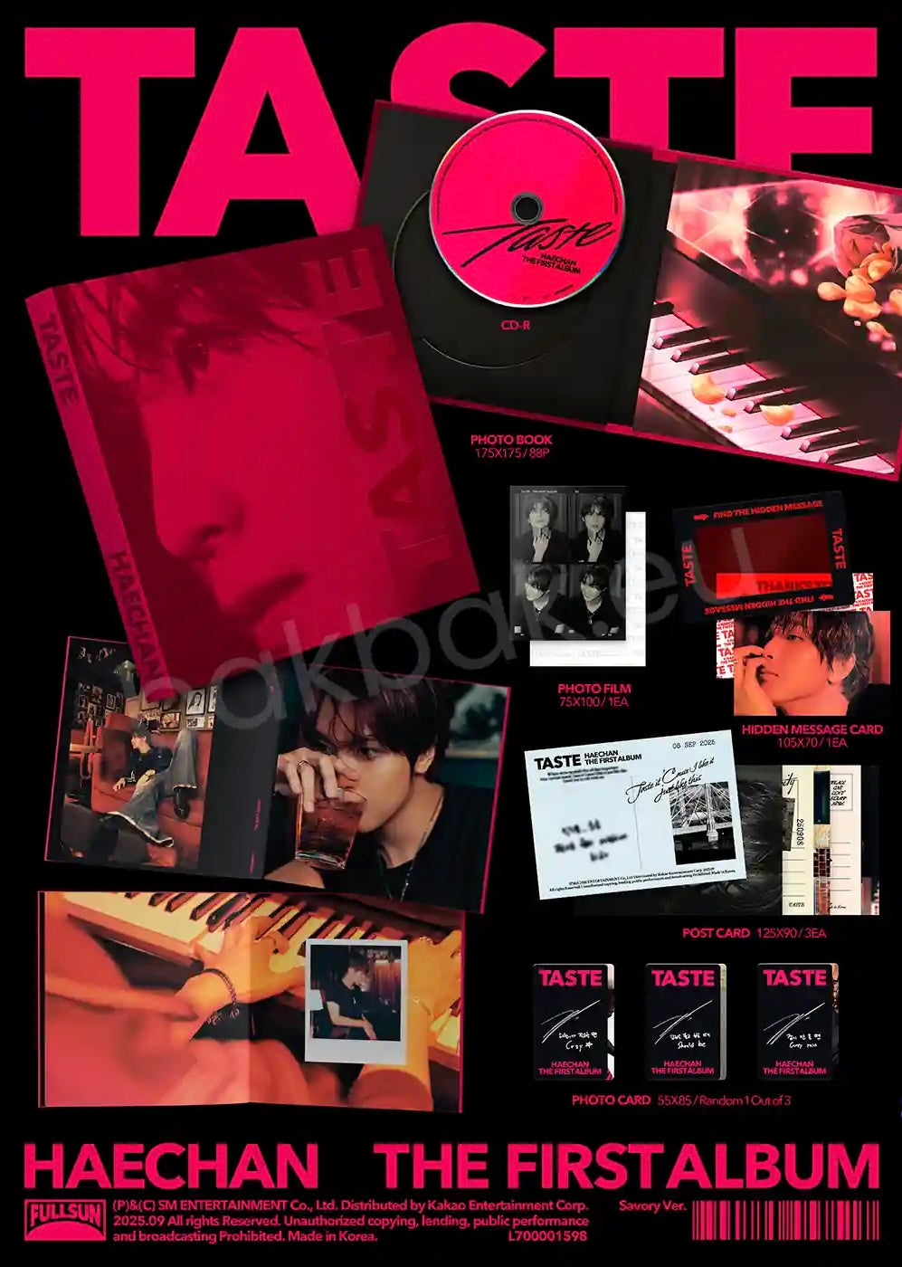 Haechan - TASTE The First Album ver Savory