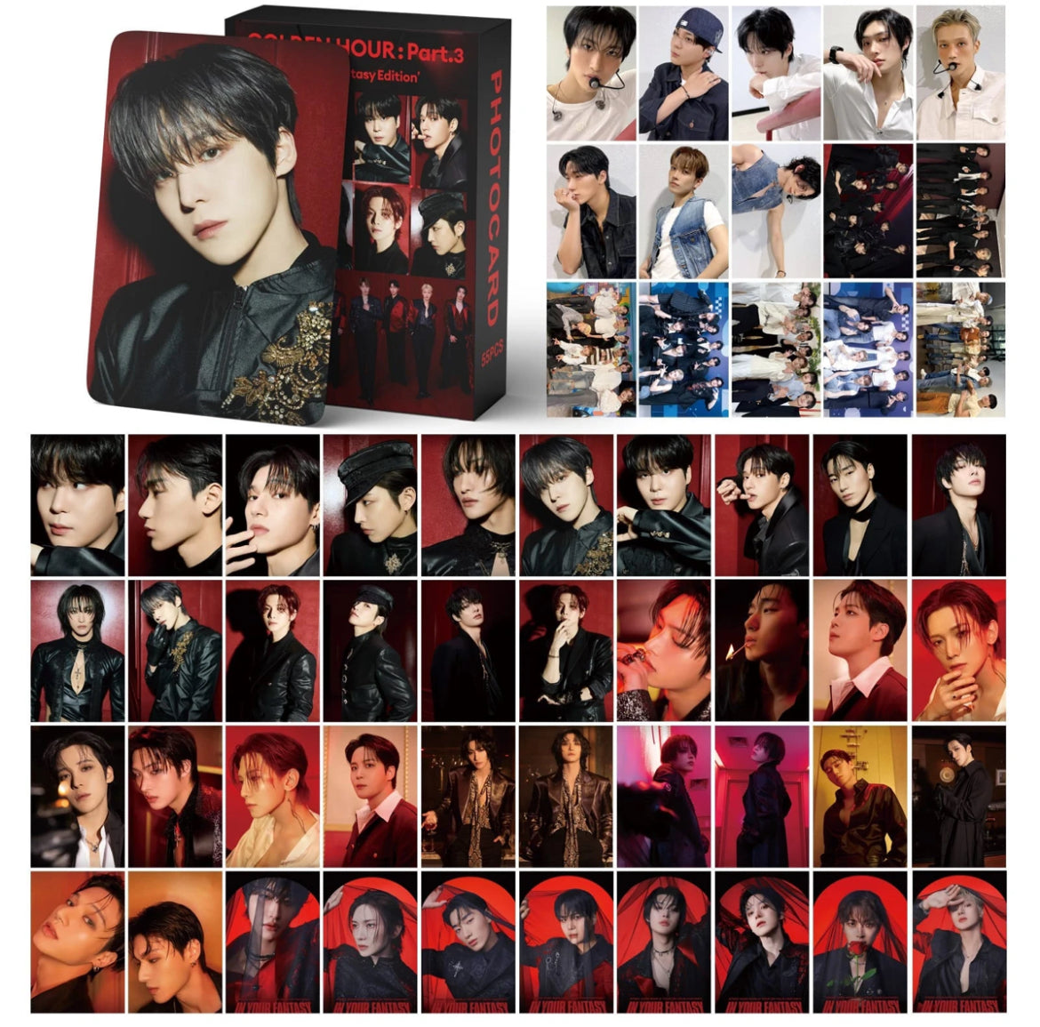 Ateez Lomocards