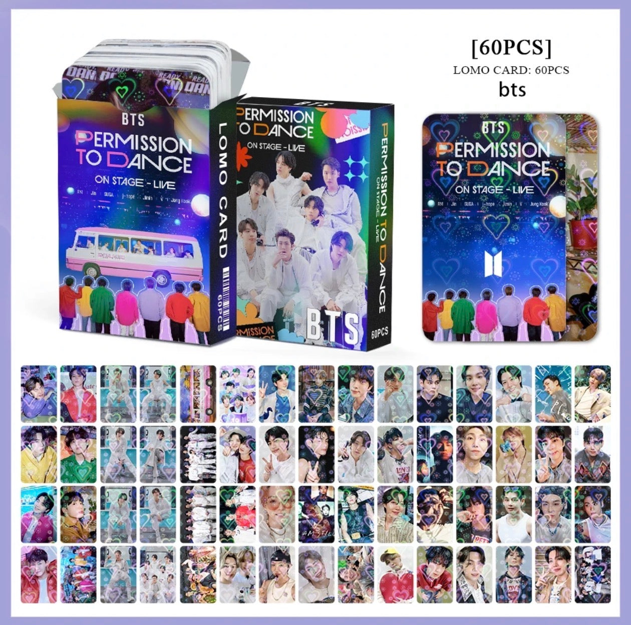 BTS Lomocards