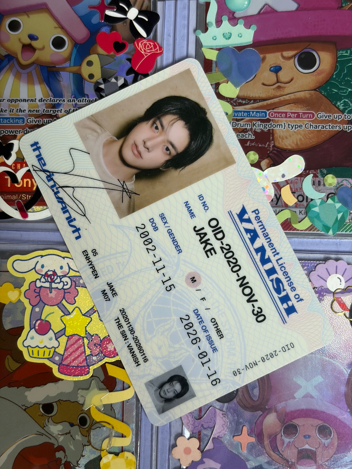 Jake The Sin : Vanish ver Fugitive ID