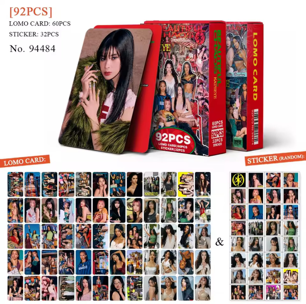 Katseye Lomocards