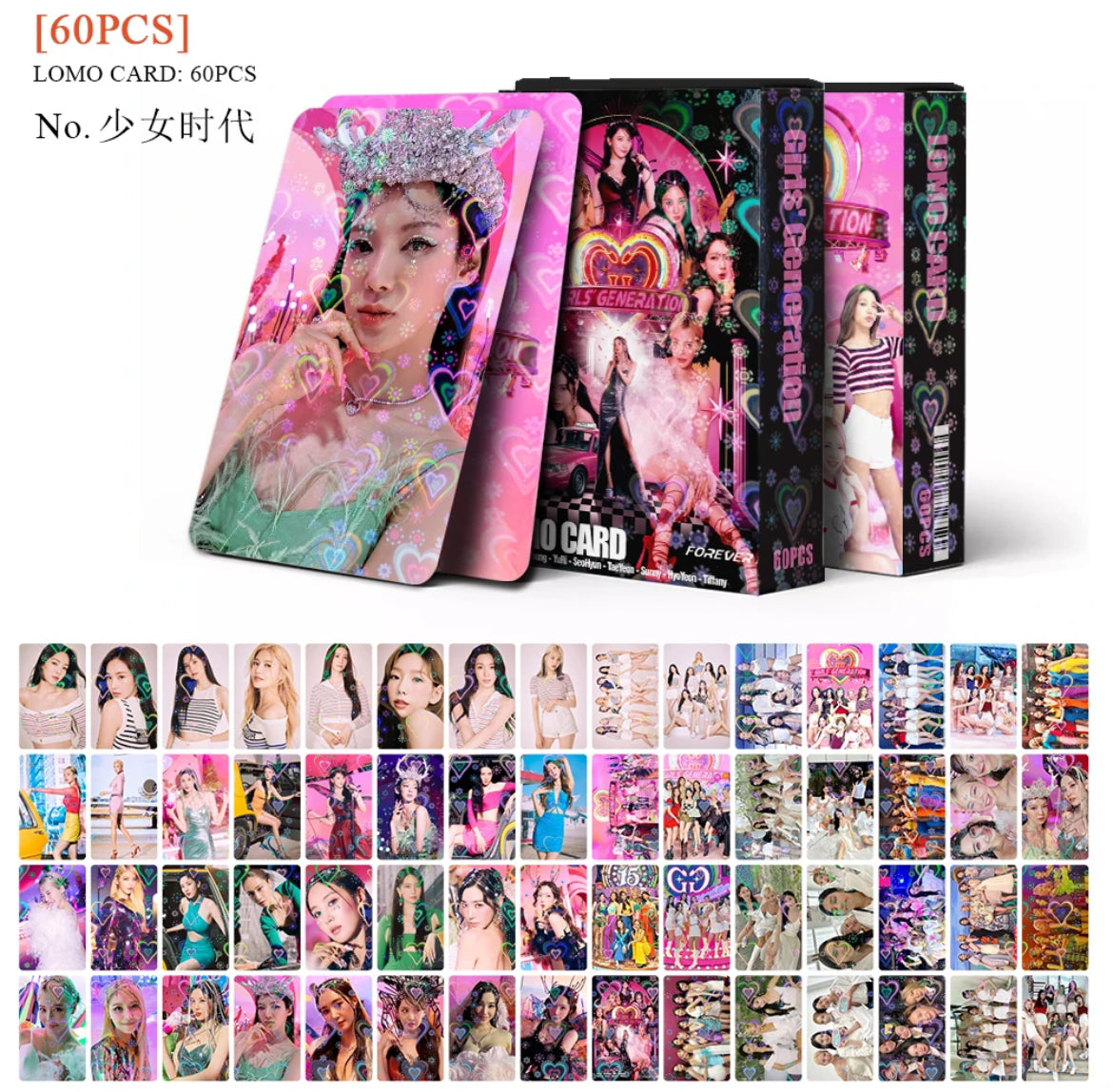Girls Generation Lomocards