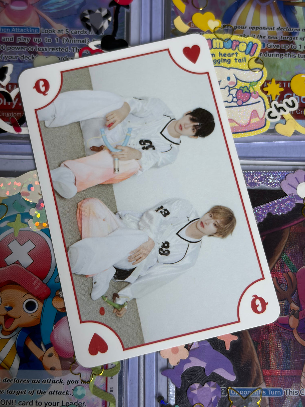 Kickflip My First Flip ver White Playing card