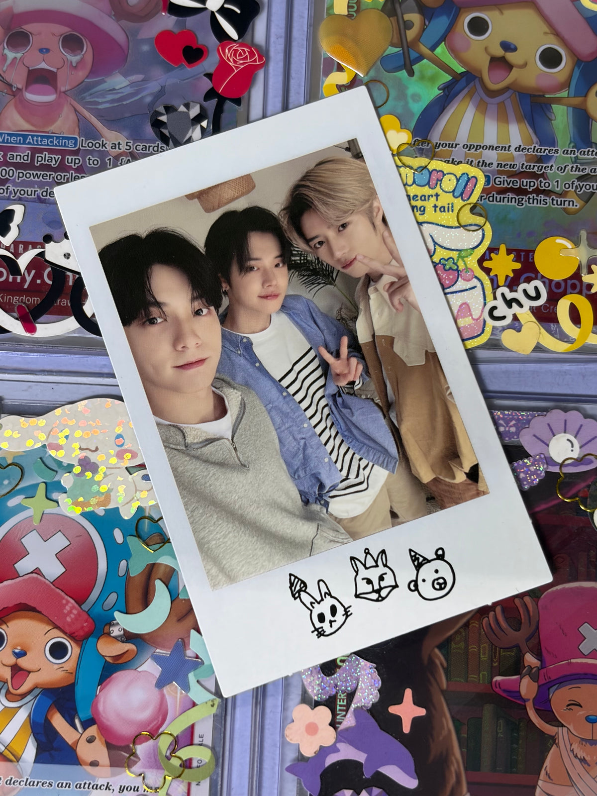 Soobin Yeonjun y Beomgyu Unit Deco Kit