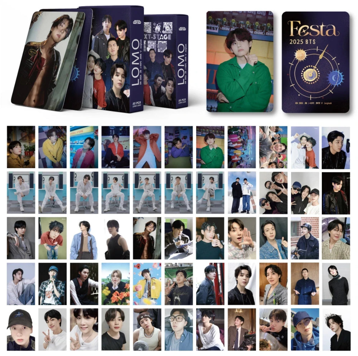 BTS Lomocards