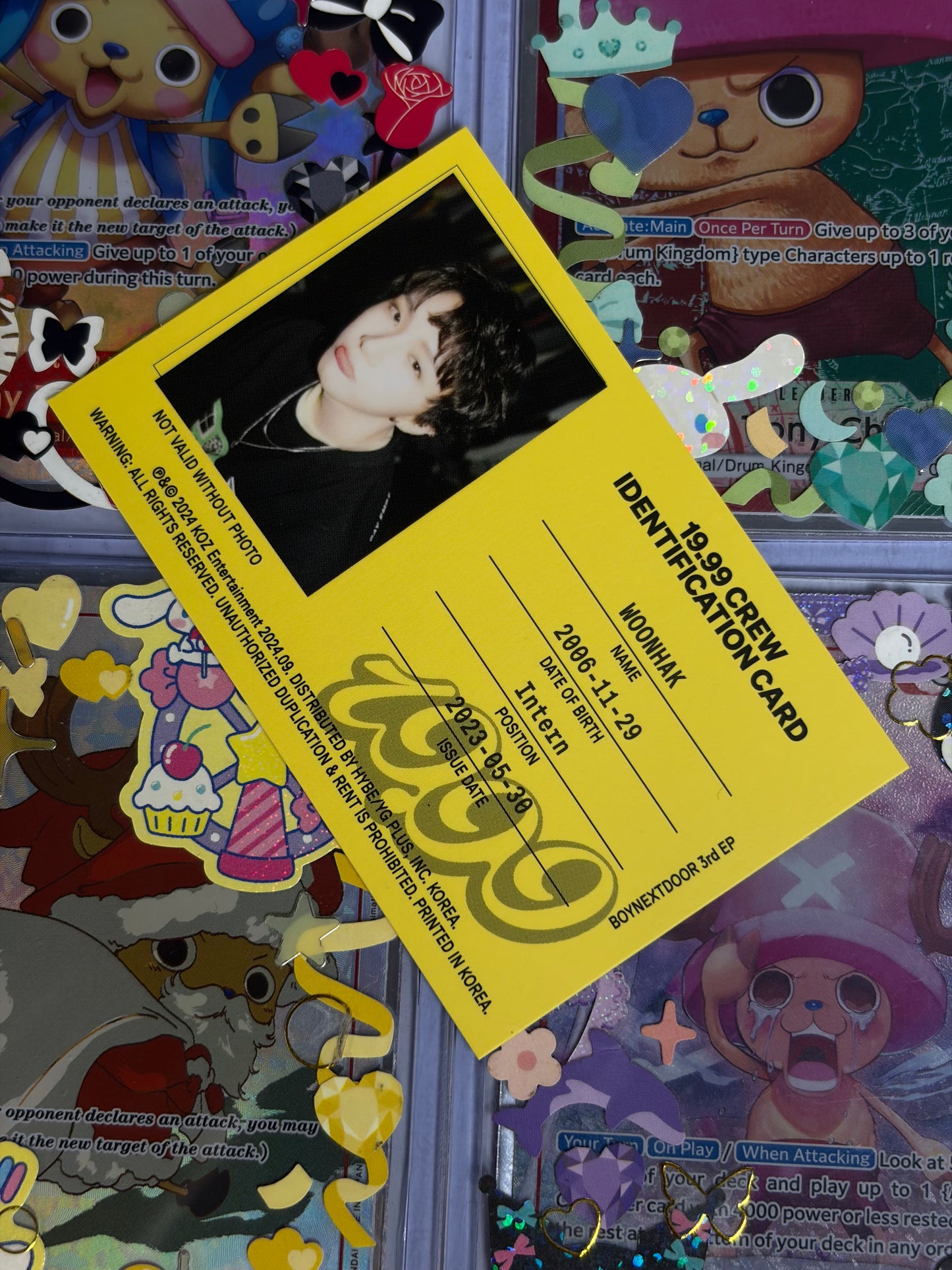 Woonhak 19.99 ver Crew ID Card