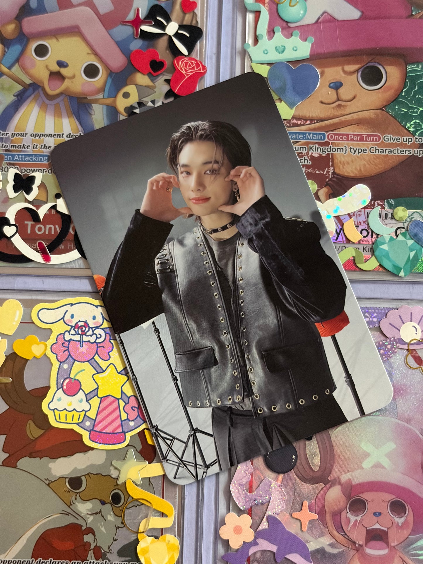 Hyunjin Rockstar ver Postcard POB