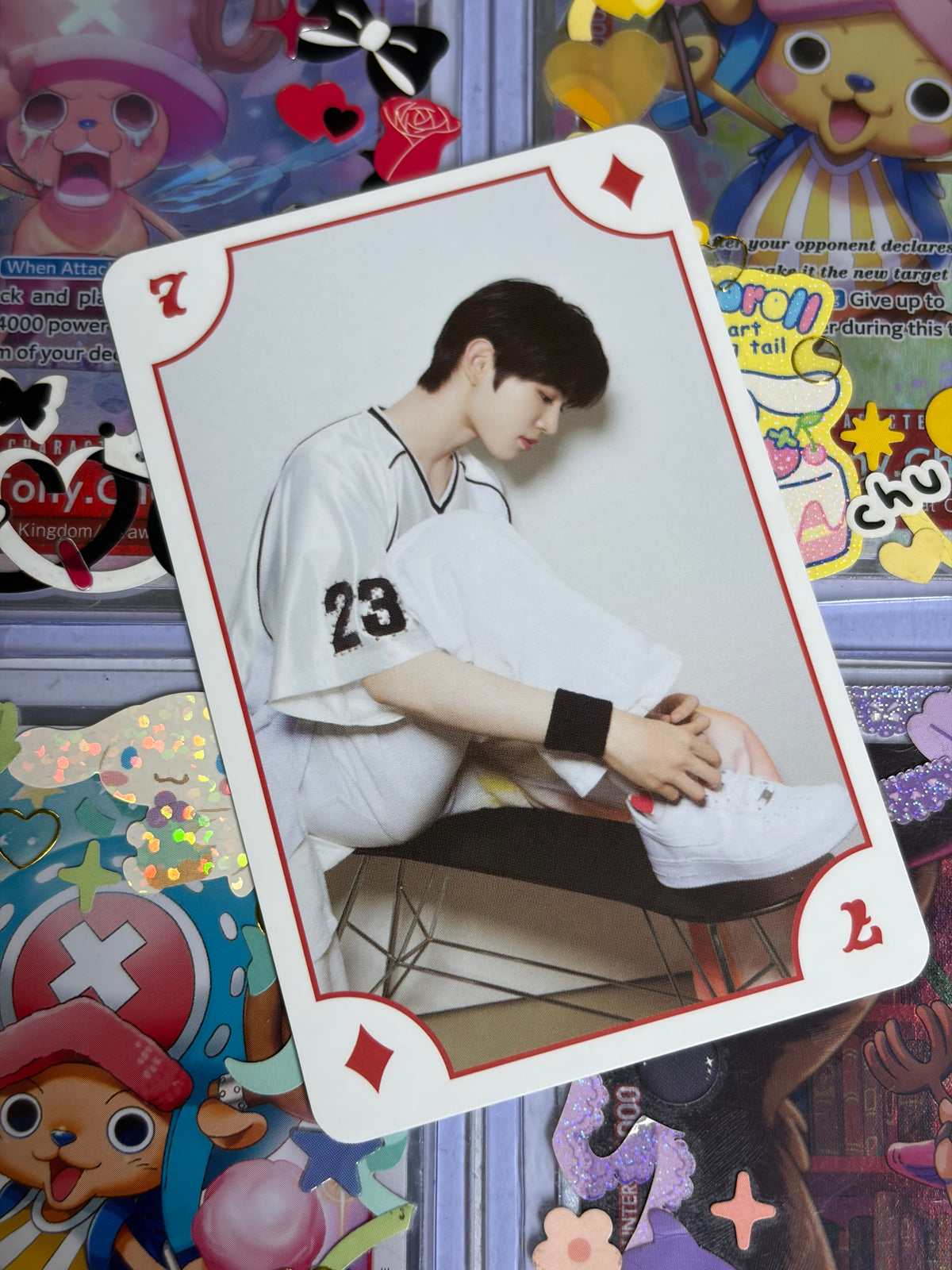 Minje My First Flip ver White Playing card