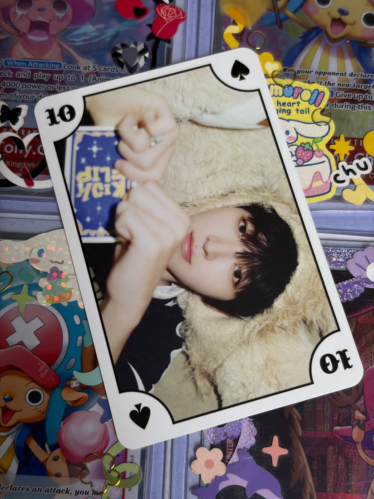 Donghyeon My First Flip ver Black Playing card