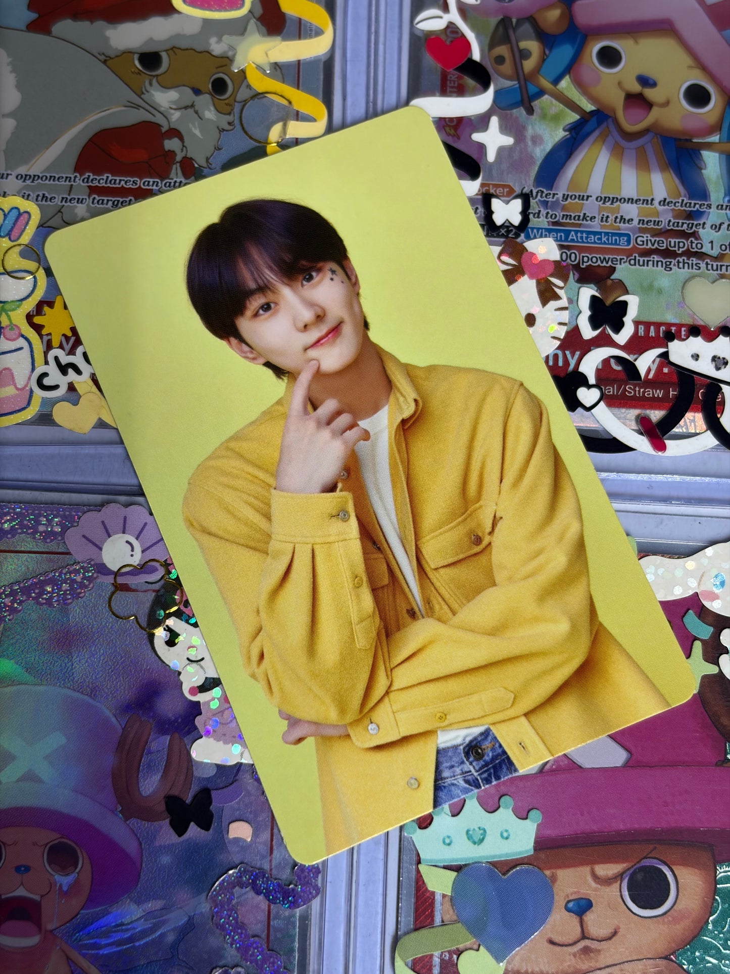 Jungwon DIY Photo Card Garland