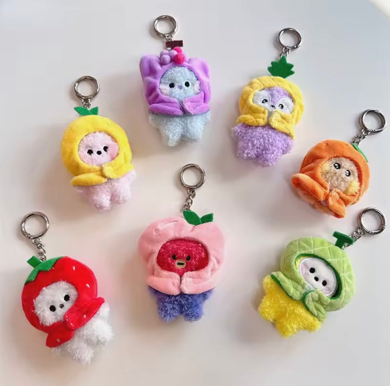 BT21 Fruta Llavero BTS Peluche