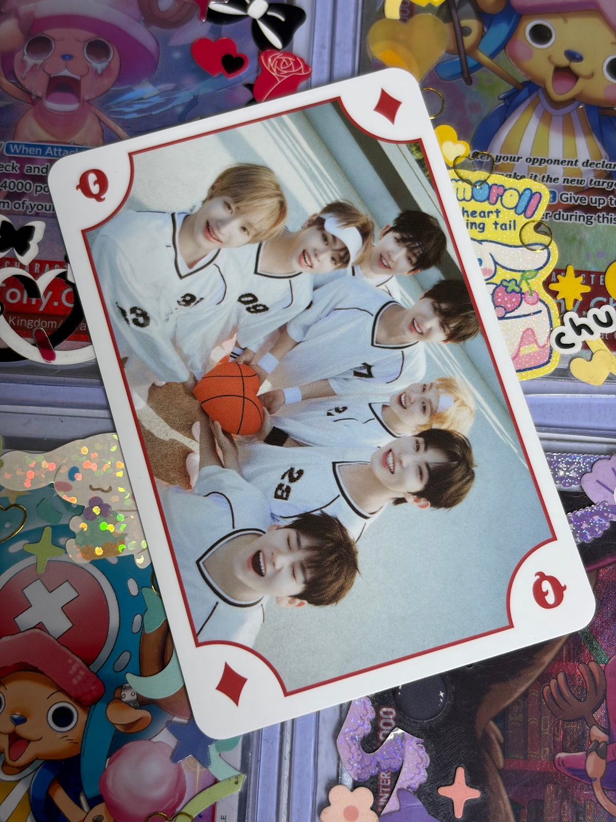 Kickflip My First Flip ver White Playing card