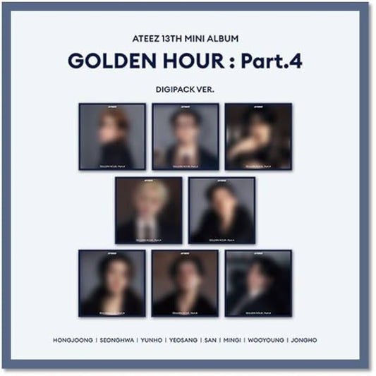 ATEEZ Golden Hour Pt.4 DiggiPack Sellados