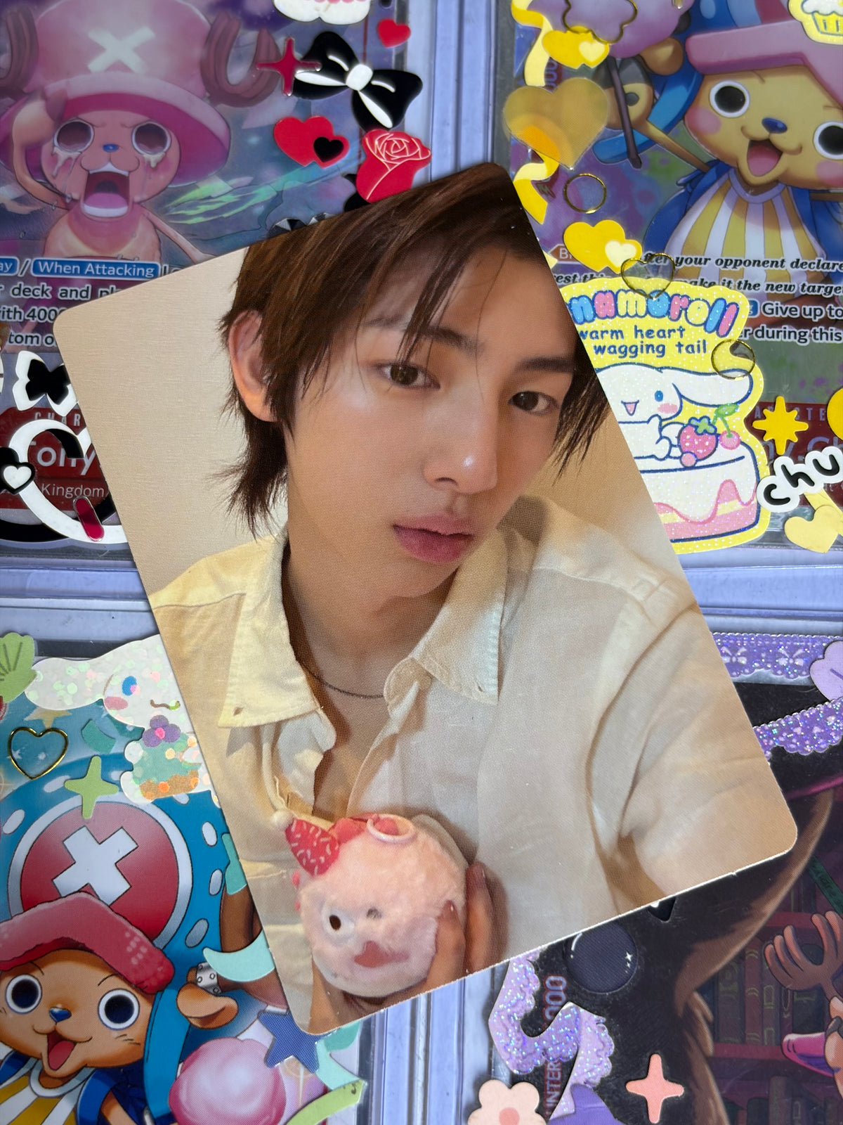 Juhoon GREENGREEN_extended CORTIS BALL ver Baby Pink