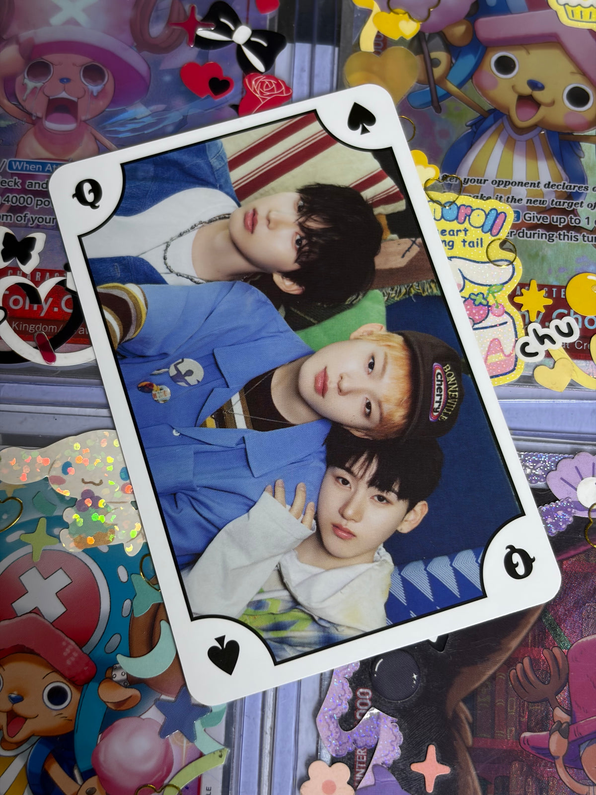 Kickflip My First Flip ver Black Playing card