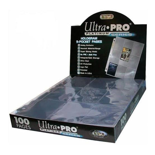 Ultra Pro 9 Espacios Binder Sleeves