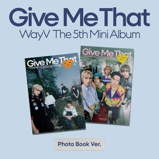 WayV Give Me That Albumes Sellados