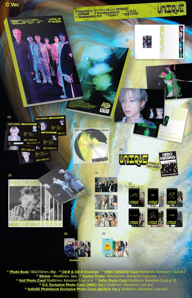 P1Harmony Uniqe Albumes Sellados