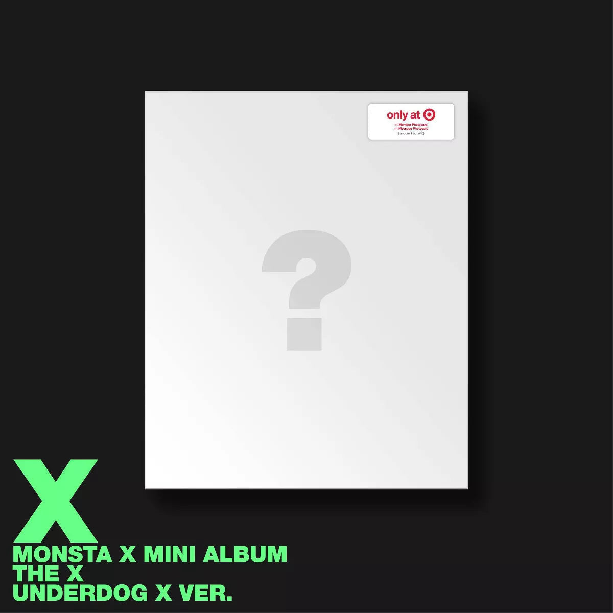 MONSTA X - 13TH MINI ALBUM [THE X] (TARGET EXCLUSIVE) ver Underdog