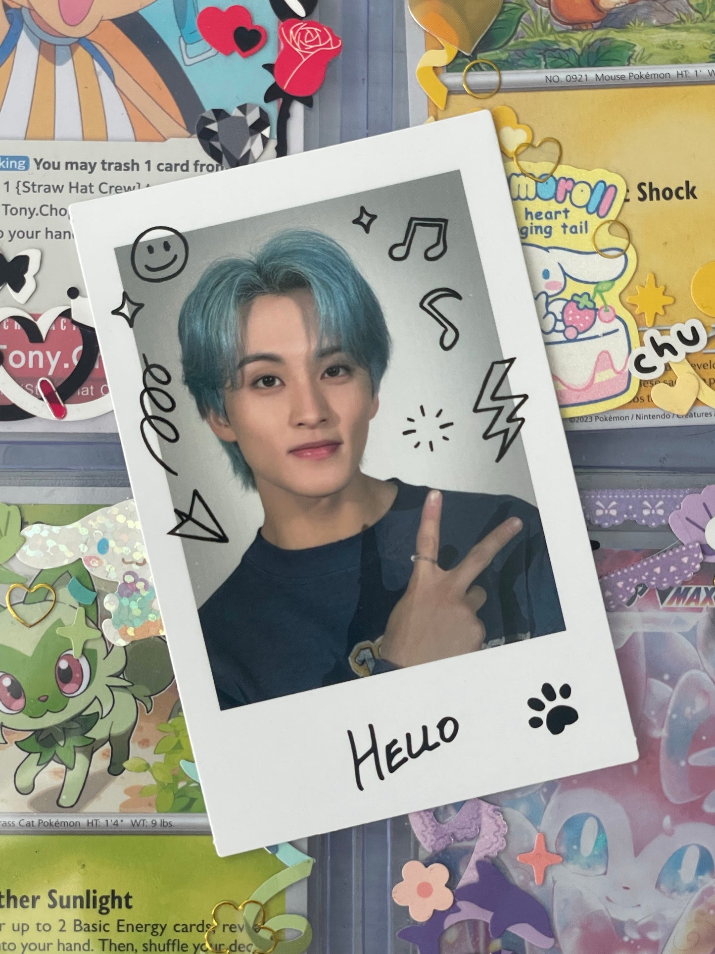 Mark NCT HOME Polaroid