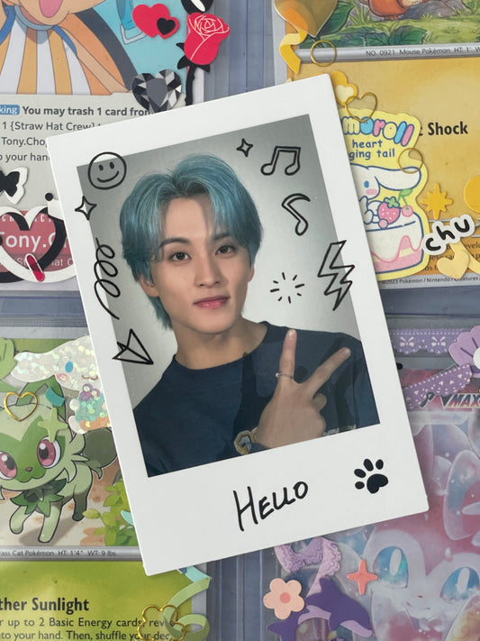 Mark NCT HOME Polaroid
