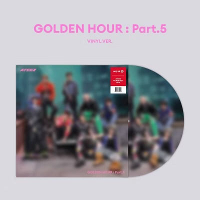 ATEEZ GOLDEN HOUR : Part.5 Vinyl Target Exclusive