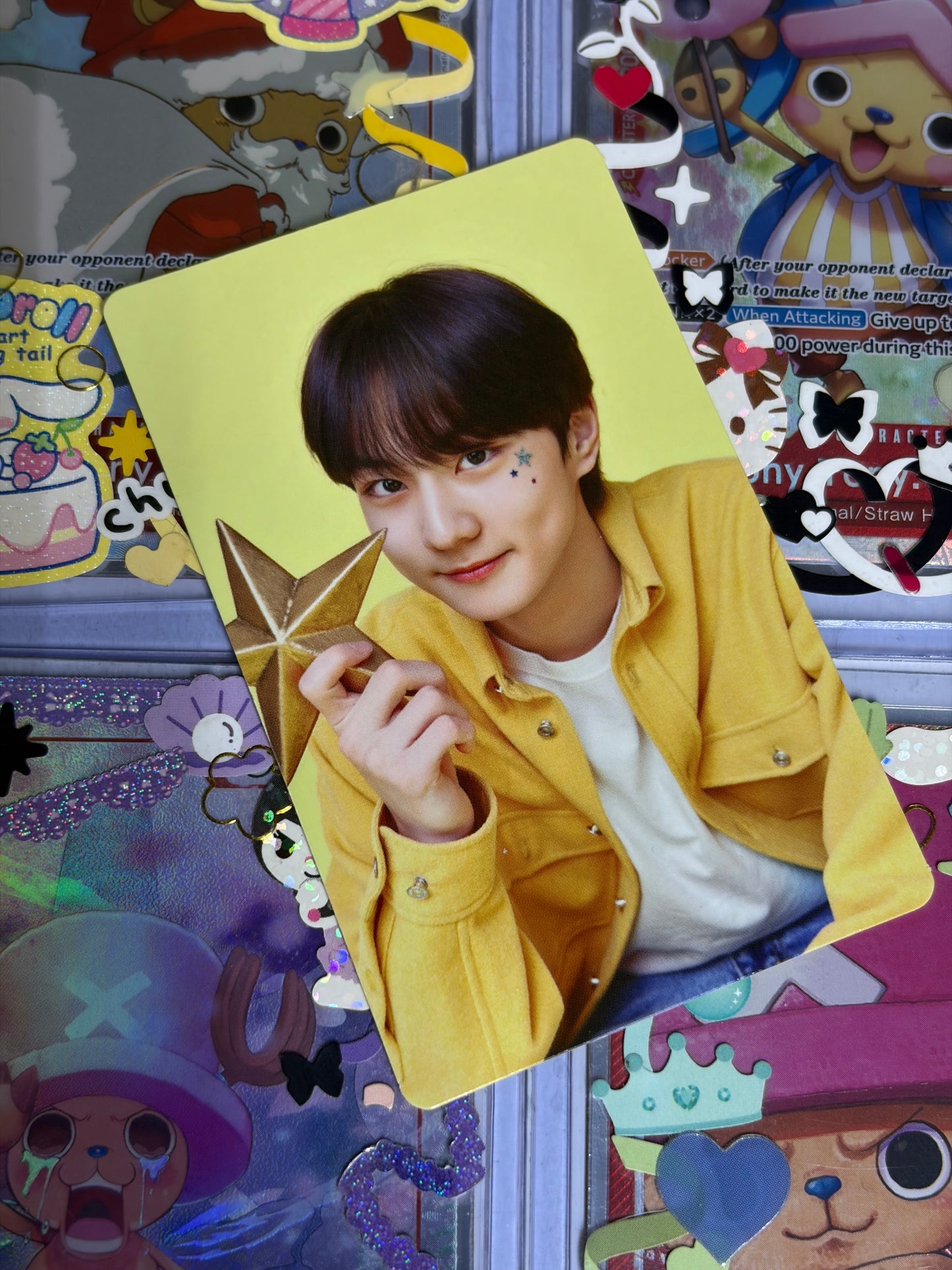 Jungwon DIY Photo Card Garland