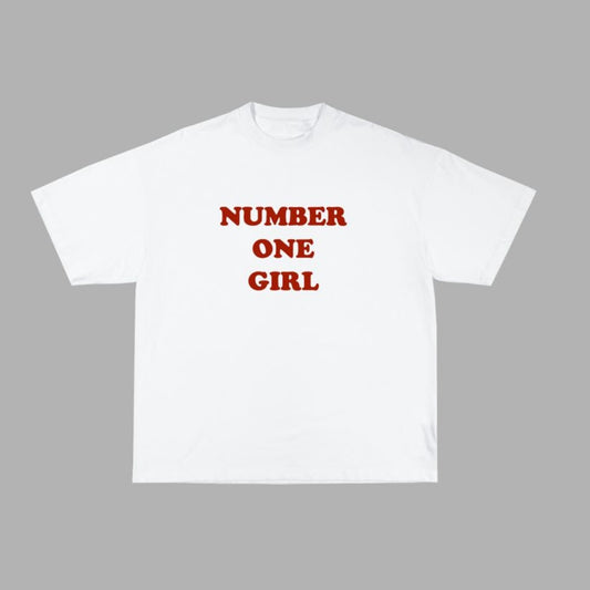 PLAYERA "NUMBER ONE GIRL"