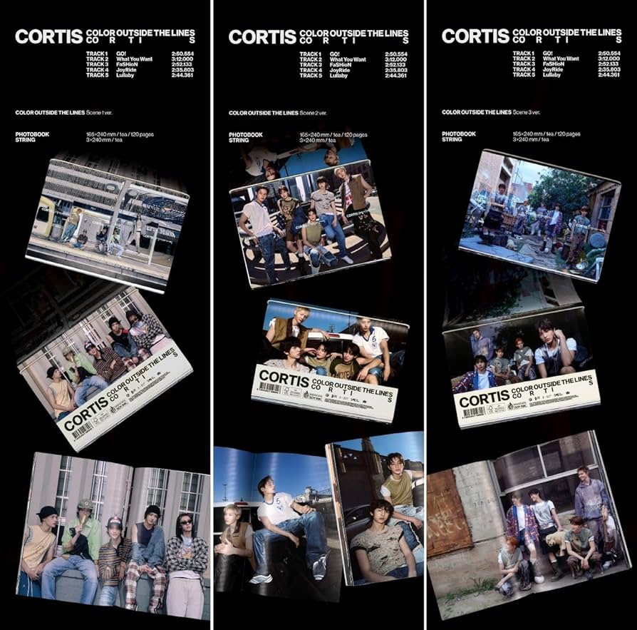 CORTIS - The 1st EP [COLOR OUTSIDE THE LINES] SELLADOS