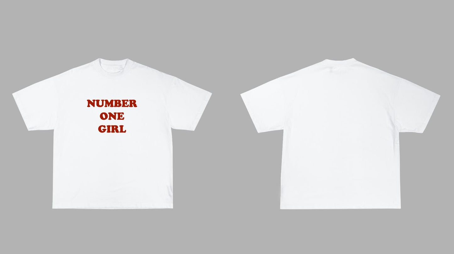 PLAYERA "NUMBER ONE GIRL"