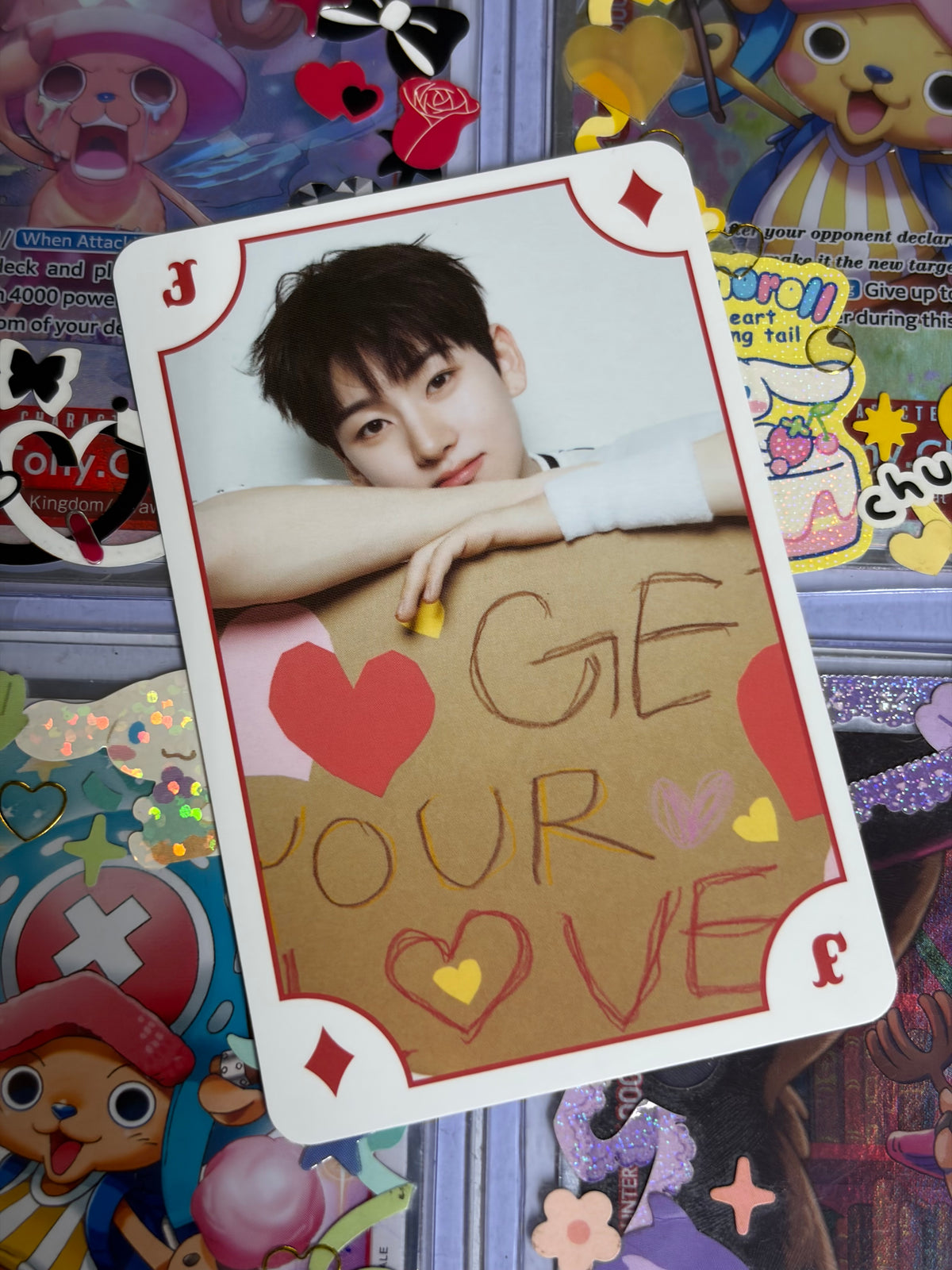 Kyehoon My First Flip ver White Playing card