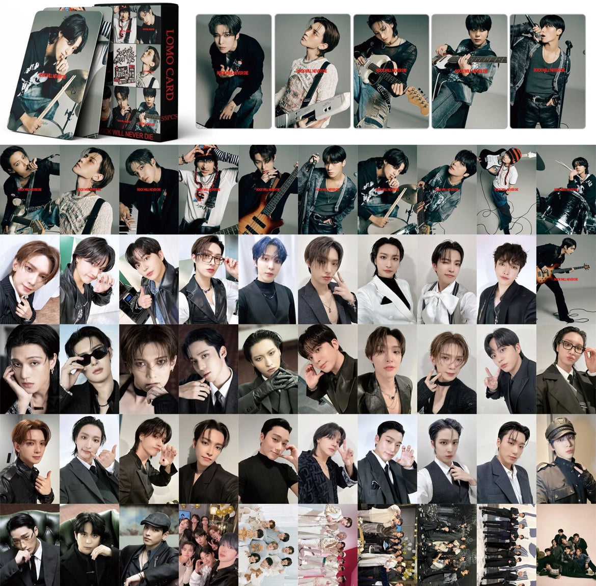 Ateez Lomocards