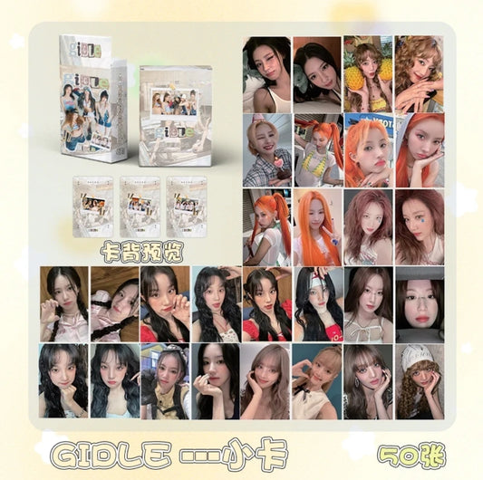 G idle Lomocards