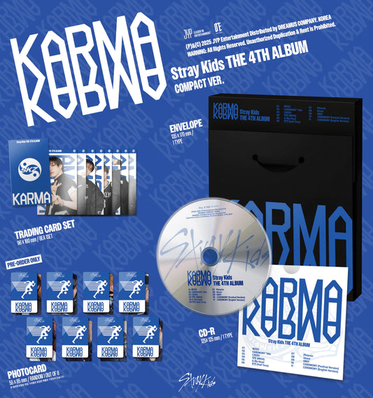 Stray Kids - KARMA 4th Album ver Compact Sellado