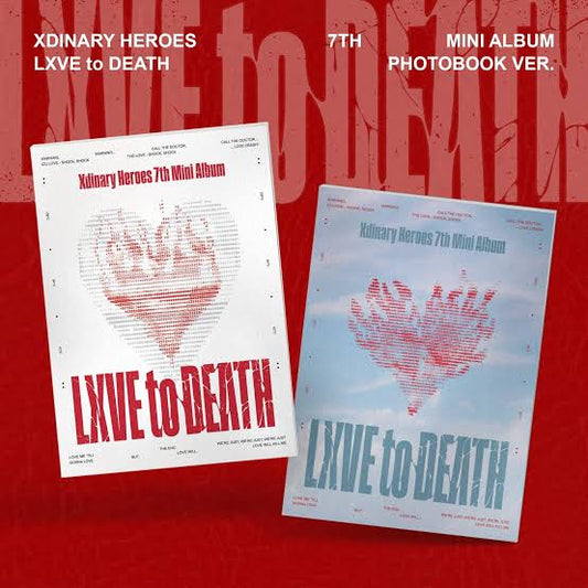 Xdinary Heroes 7th Mini Album - LXVE TO DEATH Sellados