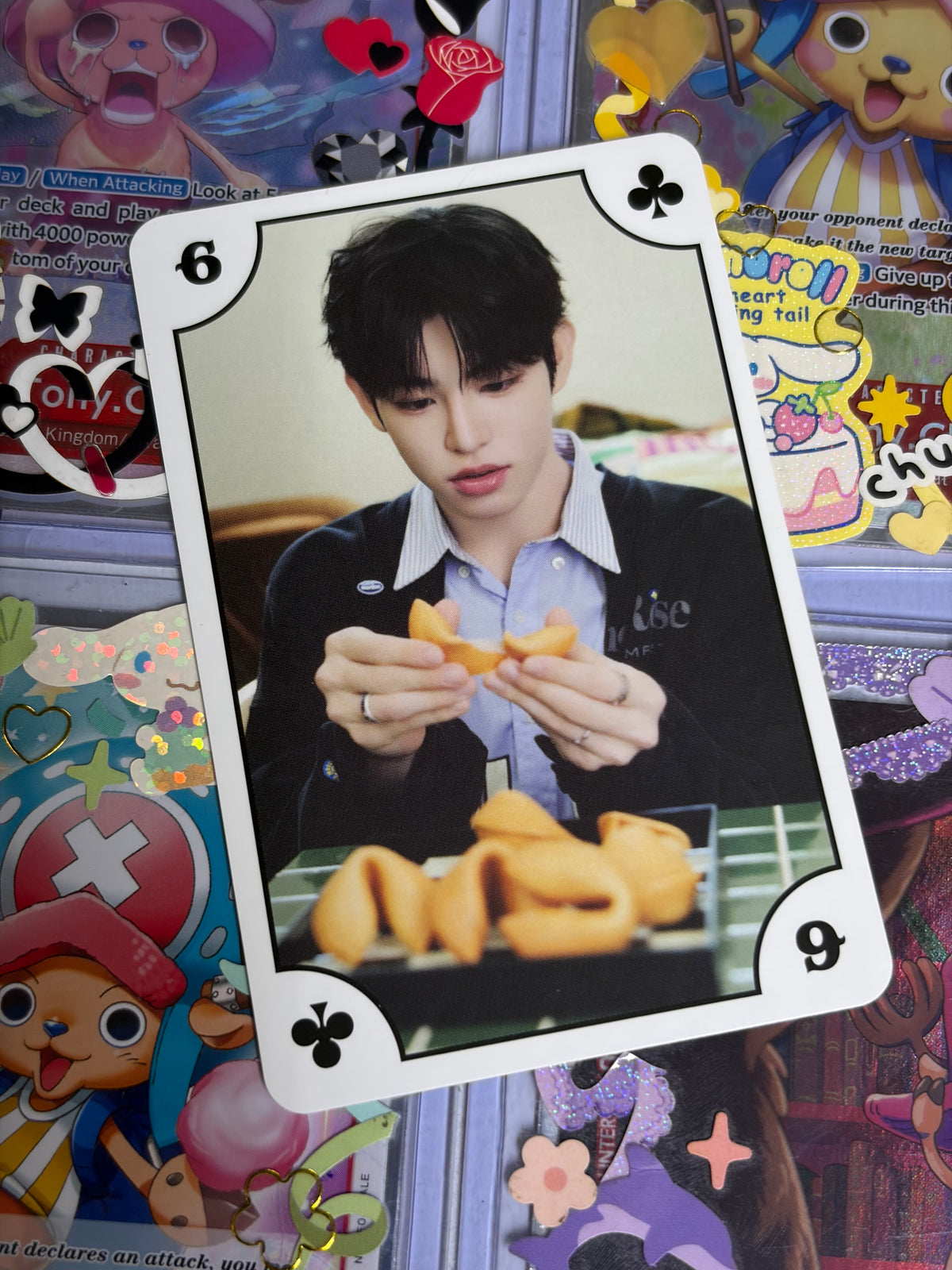 Minje My First Flip ver Black Playing card