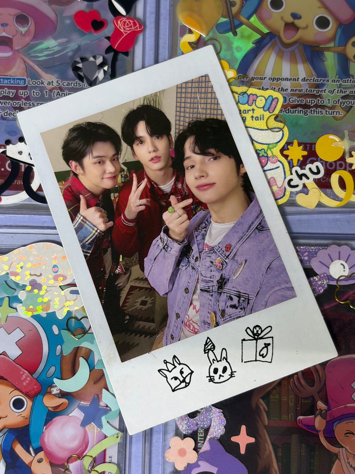 Yeonjun, Soobin y Huening Kai Unit Deco Kit