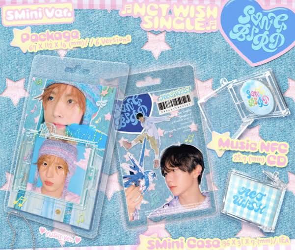 NCT WISH SONGBIRD SMINI ALBUM SELLADO